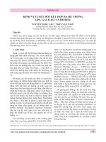 Định vị tuyệt đối kết hợp ba hệ thống GPS, GALILEO và BEIDOU