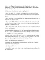 Đáp án 27 câu hỏi ổn tập  môn chủ nghĩa xã hội khoa học