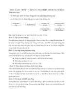 QUY TRÌNH tín DỤNG và NHẬN DIỆN rủi RO NGÂN HÀNG THƯƠNG mại