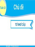 Bài giảng môn Tiếng Việt lớp 2 sách Kết nối tri thức năm học 2021-2022 - Bài 18: Tập đọc Tôi nhớ cậu (Trường Tiểu học Thạch Bàn B)