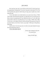 Nâng cao năng lực cạnh tranh dịch vụ giao nhận vận chuyển hàng hóa quốc tế bằng đường hàng không tại Công ty TNHH Vận tải Bách Việt