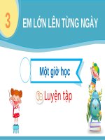 Bài giảng môn Tiếng Việt lớp 2 sách Kết nối tri thức năm học 2021-2022 - Bài 6: Luyện từ và câu Từ chỉ đặc điểm. Câu nêu đặc điểm ​(Trường Tiểu học Thạch Bàn B)
