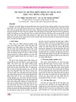 Dự báo xu hướng biến động sử dụng đất khu vực Đông Anh, Hà Nội