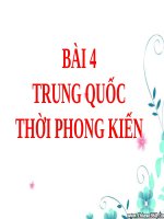 Trung quốc thời phong kiến (7) 