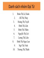 Tiệu luận môn lịch sử đảng cộng sản việt nam về văn hóa huyện đại từ 