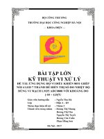 Vi xử lý. Ứng dụng họ vi điều khiển 8051 ghép nối 4 led 7 thanh để hiển thị số đo nhiệt độ dùng vi mạch lm35 adc0808 với khoảng đo [-55 đến 125] độ C