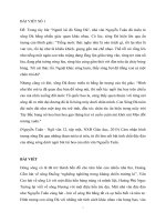 Phân tích người lái đò sông đà và sóng