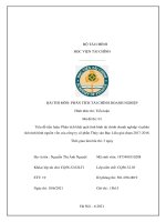 Tài chính doanh nghiệp: Phân tích khái quát tình hình tài chính doanh nghiệp và phân tích tình hình nguồn vốn của công ty cổ phần Thủy sản Bạc Liêu giai đoạn 20172018.