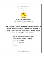 Đảng Cộng sản Việt Nam ra đời là sản phẩm của sự kết hợp chủ nghĩa MácLênin với phong trào công nhân và phong trào yêu nước Việt Nam. Sinh viên hiện nay cần làm  gì để thể hiện lòng yêu nước của mình?