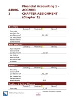 Chapter 3   EOC assignment