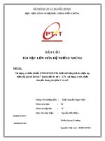 Bài tập lớn môn Hệ thống nhúng: Sử dụng vi điều khiển STM32F103C8T6 thiết kế đồng hồ đo điện áp, hiển thị giá trị lên led 7 thanh dải đo từ 1 - 12V, sử dụng 1 nút nhấn chuyển