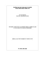 Khóa luận tốt nghiệp: Tìm hiểu ngôn ngữ lập trình trong Adobe Flash - Xây dựng ứng dụng minh họa