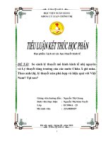 Lịch sử các học thuyết kinh tế  ĐỀ TÀI: So sánh lý thuyết mô hình kinh tế nhị nguyên và Lý thuyết tăng trưởng của các nước Châu Á gió mùa. Theo anhchị, lý thuyết nào phù hợp và hiệu quả với Việt Nam? Tại sao?