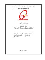 Học phần: An toàn mạng Bài báo cáo:  (Tìm hiểu về công cụ HashcatUtils)