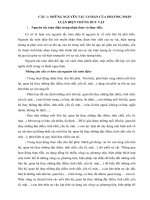 Đề cương triết học đại học và cao học