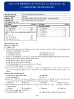 Đề luyện thi đánh giá năng lực số 2