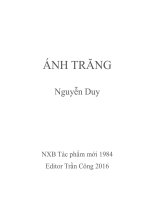 ANH TRANG nguyn duy NXB tac phm mi 19 