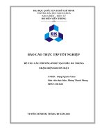 BÁO cáo THỰC tập tốt NGHIỆP đề tài các PHƯƠNG PHÁP tạo mẫu ảo TRONG NHẬN DIỆN KHUÔN mặt 