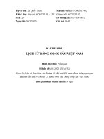 Cơ sở lý luận và thực tiễn của đường lối đổi mới đất nước được thông qua qua Đại hội lần thứ VI (tháng 12 năm 1986) của Đảng cộng sản Việt Nam.