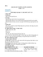 Giáo án ngữ văn 6 kì 2 sách kết nối tri thức với cuộc sống (chất lượng, bài 6,7) 