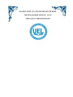 TIỂU LUẬN chiến dịch truyền thông marketing tích hợp cho sản phẩm sửa NUTRI a2 