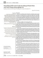 Hoạt động kiểm toán trước tác động và thách thức của Cách mạng công nghiệp 4.0