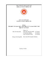 BÁO CÁO MÔN HỌC CƠ SỞ AN TOÀN THÔNG TIN   Đề tài: TÌM HIỂU VỀ GIAO THỨC THƯ ĐIỆN TỬ VÀ GIAO THỨC THƯ ĐIỆN TỬ AN TOÀN