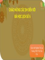 Bài 15 Chính sách cai trị của các triều đại phong kiến phương Bắc và chuyển biến của xã hội Âu Lạc