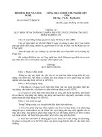 QUY ĐỊNH VỀ AN TOÀN HẠT NHÂN ĐỐI VỚI CƠ SỞ LÒ PHẢN ỨNG HẠT NHÂN NGHIÊN CỨU