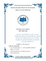 LÝ GIẢI TÍNH tất yếu của QUÁ TRÌNH TIẾN THẲNG lên CNXH bỏ QUA CHẾ độ tư bản CHỦ NGHĨA ở VIỆT NAM và NHỮNG vấn đề cần GIẢI QUYẾT HIỆN NAY để THÚC đẩy QUÁ TRÌNH này 