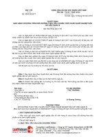 CHƯƠNG TRÌNH BỒI DƯỠNG THEO TIÊU CHUẨN CHỨC DANH NGHỀ NGHIỆP DÂN SỐ VIÊN HẠNG III