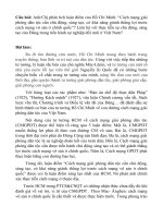 Cách mạng giải phóng dân tộc cần chủ động, sáng tạo, có khả năng giành thắng lợi trước cách mạng vô sản ở chính quốc