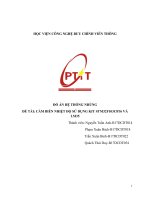 ĐỒ ÁN HỆ THỐNG NHÚNG ĐỀ TÀI: CẢM BIẾN NHIỆT ĐỘ SỬ DỤNG KIT STM32F103C8T6 VÀ LM35