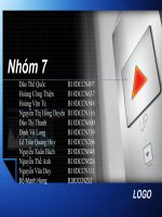 Bài tập lớn Cơ sở dữ liệu phân tán: tối ưu hóa truy vấn