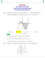Ứng dụng tích phân giải bài toán liên quan đến so sánh giá trị hàm số 