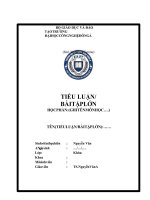 Quản lý dự án xây dựng Website bán đồng hồ cho cửa hàng Đăng Quang Watch