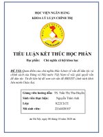 Quan điểm của chủ nghĩa mác lênin về vấn đề dân tộc và chính sách của đảng và nhà nước việt nam về việc giải quyết vấn đề dân tộc  từ đó liên hệ để xem xét vấn đề BREXIT (anh tách khỏi liên minh châu âu)  