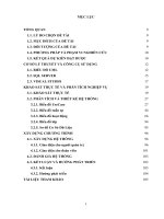 Bài tập lớn Phân tích và thiết kế hệ thống: Ứng dụng điểm danh sinh viên bằng nhận dạng khuôn mặt