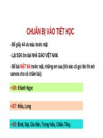 Bài giảng môn Mĩ thuật lớp 8 năm học 2021-2022 - Bài 6: Vẽ tranh Đề tài nhà giáo Việt Nam (Trường THCS Thành phố Bến Tre)