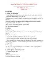 Giáo án ngữ văn 6 kì 2 sách kết nối tri thức với cuộc sống, chất lượng (bộ 2) 