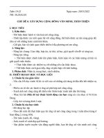 Giáo án hoạt động trải nghiệm sách chân trời snág tạo , kì 2 