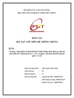 Bài tập lớn Sử dụng vi điều khiển STM32F103C8T6 thiết kế đồng hồ đo điện áp, hiển thị giá trị lên led 7 thanh dải đo từ 1  12V, sử dụng 1 nút nhấn chuyển thang đo giữa V và mV