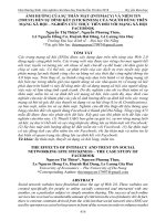 Ảnh hưởng của sự thân mật (intimacy) và niềm tin (trust) đến sự dính kết (stickiness) của người dùng trên mạng xã hội – nghiên cứu thực tiễn đối với mạng xã hội Facebook