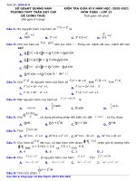 Đề GKII Toán 12 20-21 TQC