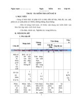 Đề kiểm tra giữa kì 2 môn toán 6 sách cánh diều 