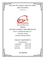 BÁO CÁO TIỂU LUẬN NHÓM 06  HỌC PHẦN : BÁO HIỆU VÀ ĐIỀU KHIỂN KẾT NỐI ĐỀ TÀI : “ HỆ THỐNG BÁO HIỆU SỐ 7