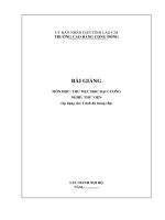 Bài giảng Thư mục học đại cương (Ngành Thư viện)