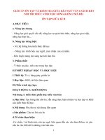 Giáo án ôn tập và kiểm tra giữa kì 2 ngữ văn 6 sách kết nối tri thức với cuộc sống (3)