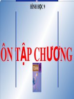 Bài giảng môn Hình học lớp 9: Ôn tập chương 1