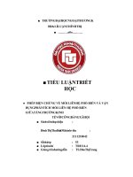 PHÉP BIỆN CHỨNG VỀ MỐI LIÊN HỆ PHỔ BIẾN VÀ VẬN DỤNG PHÂN TÍCH MỐI LIÊN HỆ PHỔ BIẾN GIỮA TĂNG TRƯỞNG KINH TẾ VỚI CÔNG BẰNG XÃ HỘI